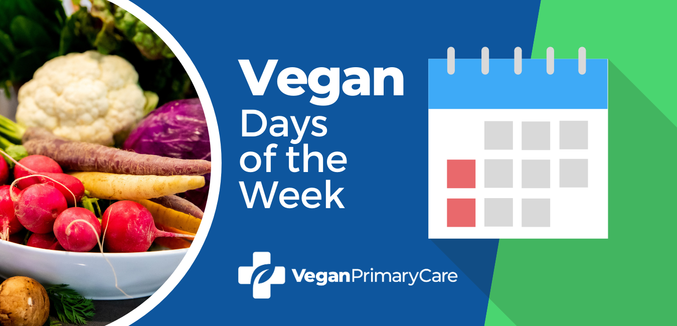 Vegan Days of The Week