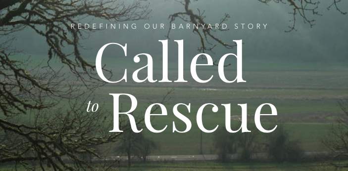 called to rescue vegan movie poster about a livestock sanctuary