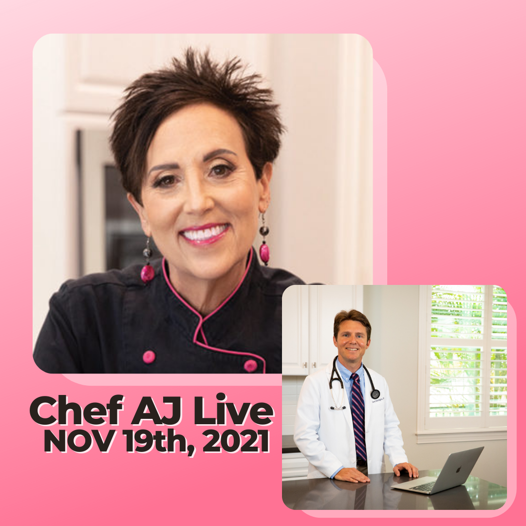 Dr Harrington interviewed by Chef AJ Live